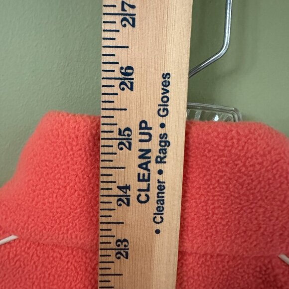 Bogner Fleece Jacket Size 8 Womens Full Zip Signature‎ B Pockets Gorpcore Orange - Picture 7 of 9